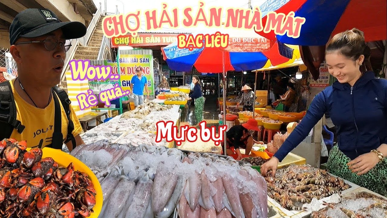 Choáng với giá bán của MỰC tại VỰA HẢI SẢN TƯƠI SỐNG NHÀ MÁT - BẠC LIÊU /CHỢ ĐẦU MỐI HẢI SẢN