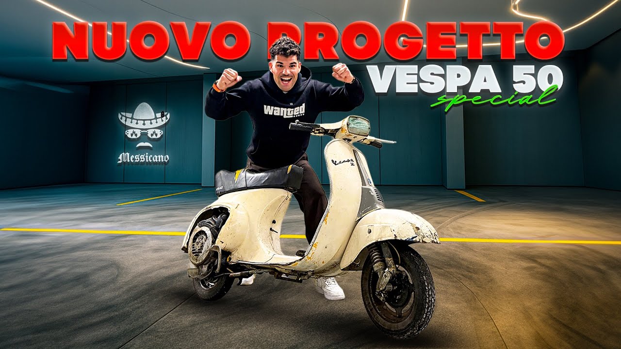 HO COMPRATO LA MIA PRIMA VESPA 😍 nuovo progetto 50 SPECIAL EP.1