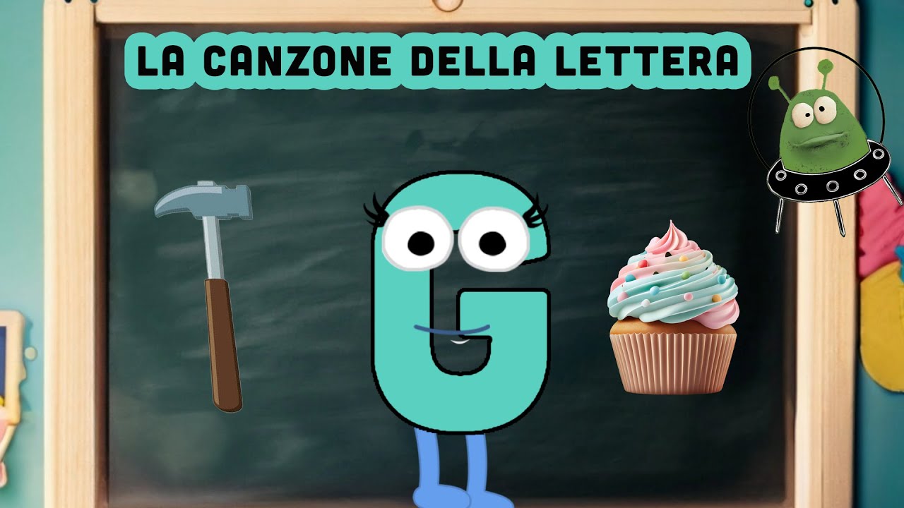 La Lettera G | GA GE GI GO GU | Canta e Impara | Il Suono, le Sillabe e le Parole