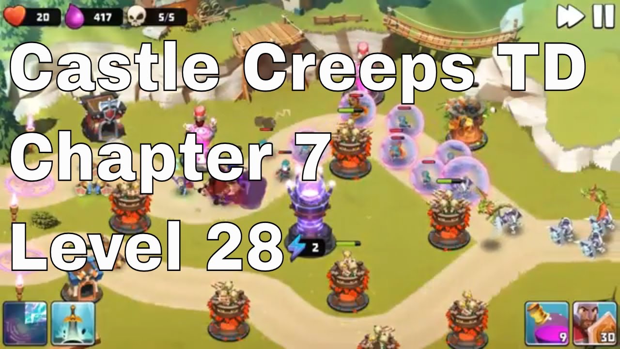Castle Creeps Level 28