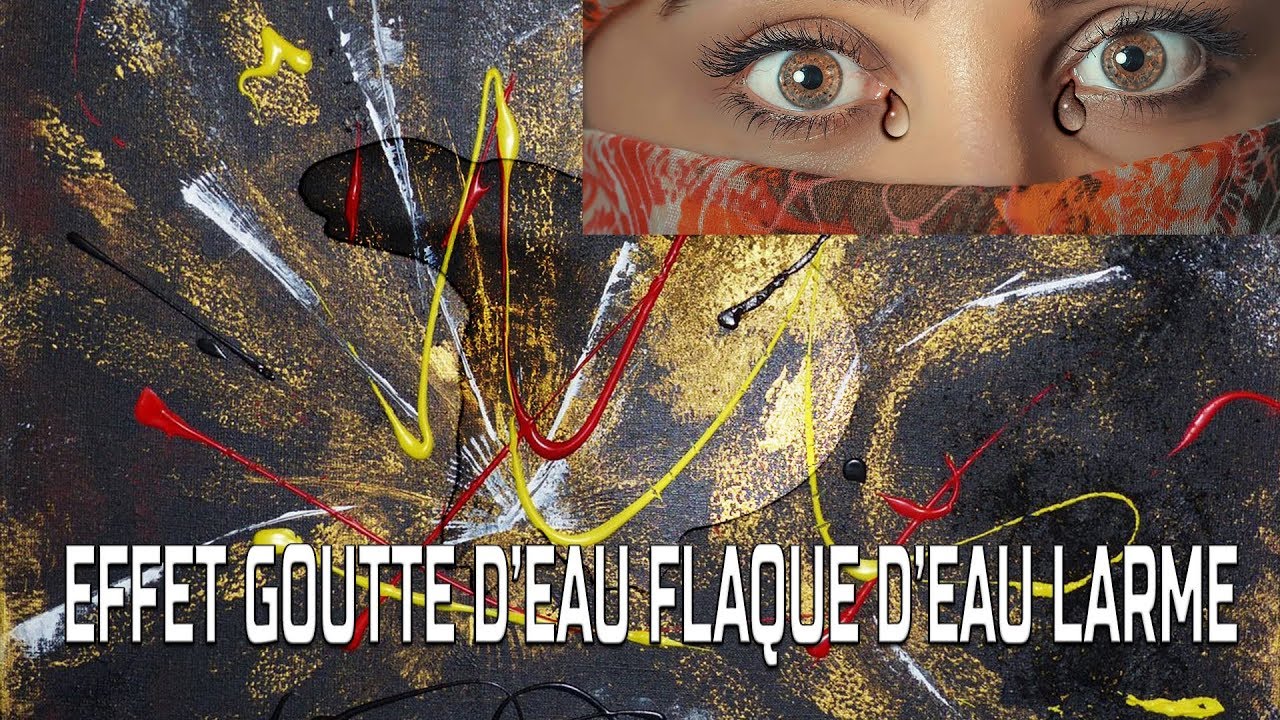 TUTO EFFET GOUTTE D'EAU PHOTOSHOP 2019