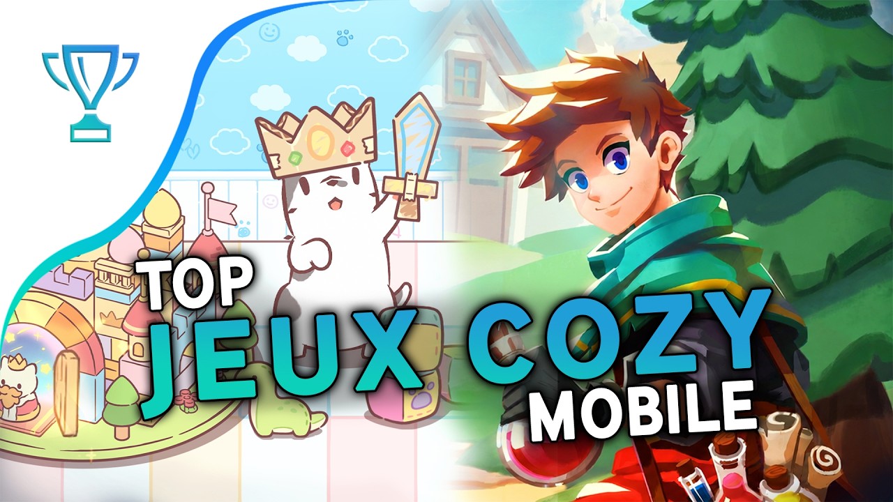 🏆 TOP 15 : Meilleurs jeux Cozy sur Android et iOS (2026) - Jeux Chill sur Mobile