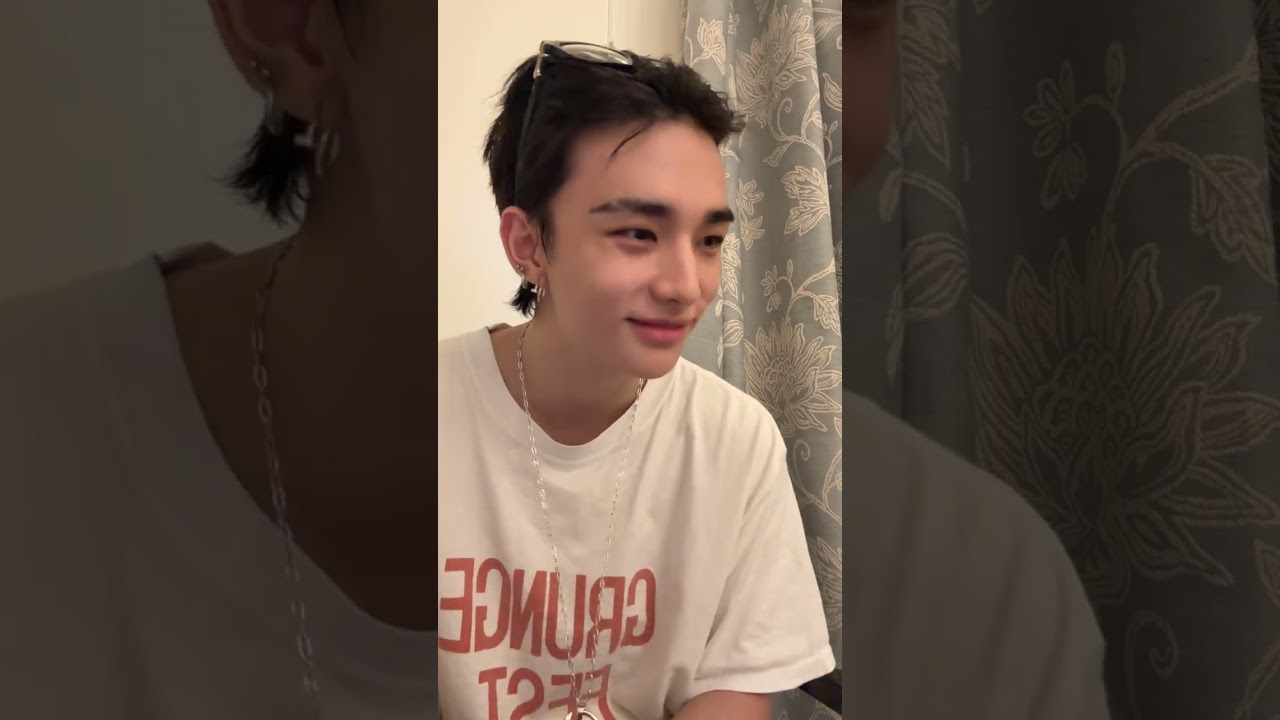 Hyunjin live Instagram 30/07/25