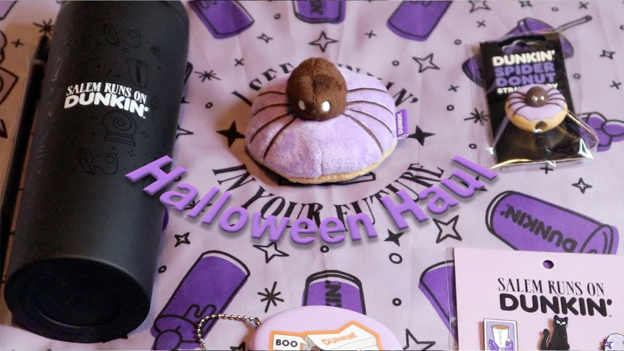 Late Halloween Haul: Sanrio, Dunkin' Donuts, misc.