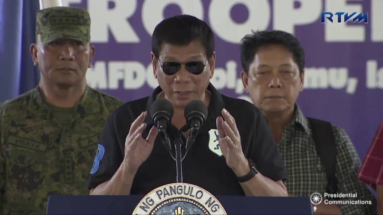 Talk to the Star Troopers of the Philippine Army’s 5th Infantry Division (Speech) 9/17/2016