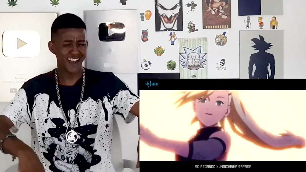 Jhony REACT - VIBE ANIMES #5 🩸- Mhrap ( Prod. Sidney Scaccio )