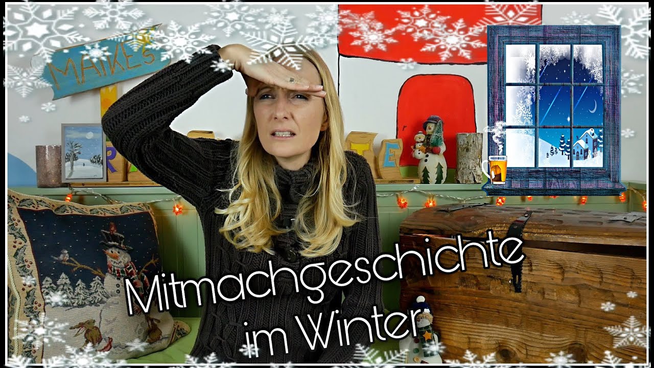 Bewegungsgeschichte I Mitmachgeschichte für den Winter ❄️ I Bewegungsideen für Drinnen