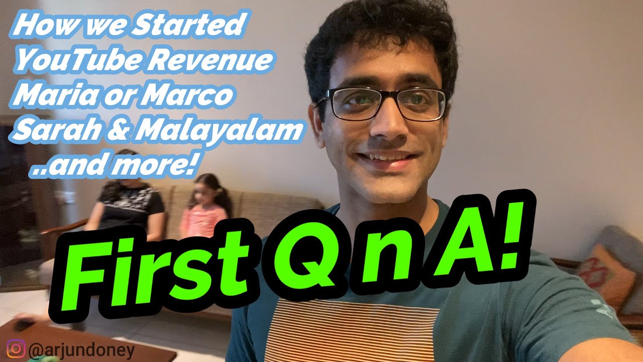 FIRST Q n A! - About us | How We Started | YouTube Revenue (and MORE!)