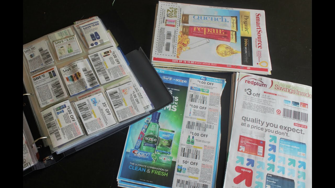 Coupon Series: #1 -Inserts & Organizing Coupons