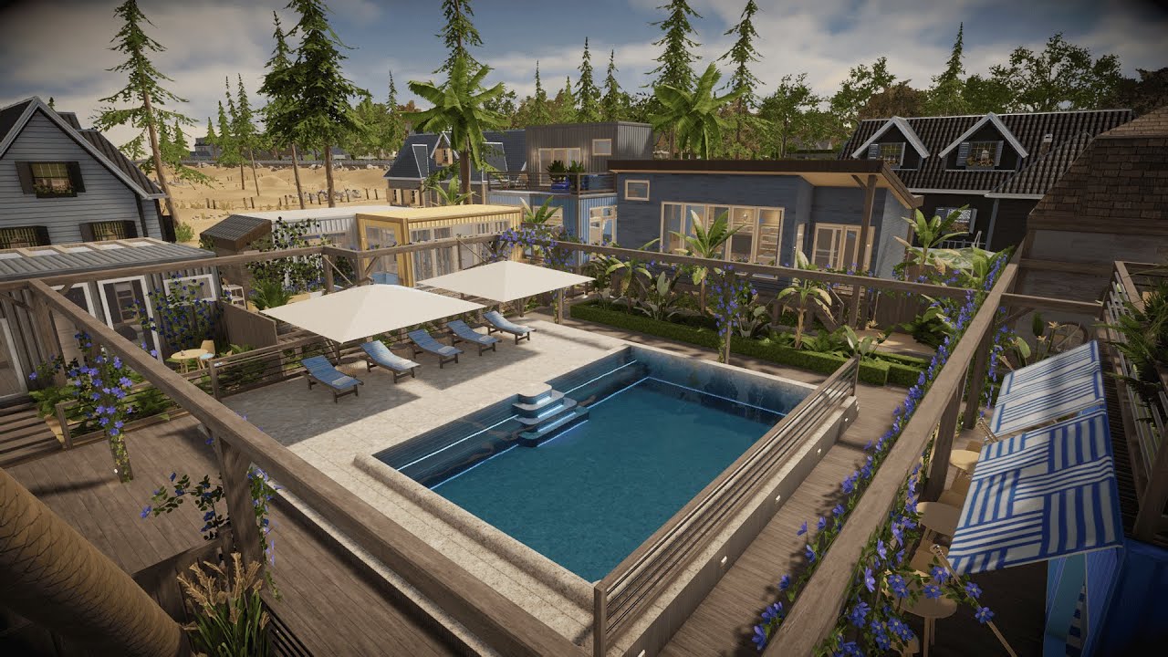 House Flipper 2: Closed Amusement Park to Residential Park Tour