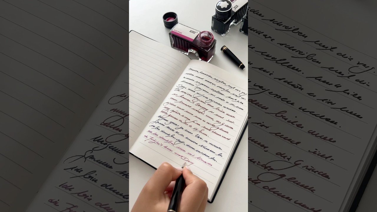What color do you like to write with in your journal? We&rsquo;d love to know 🖋️🖤