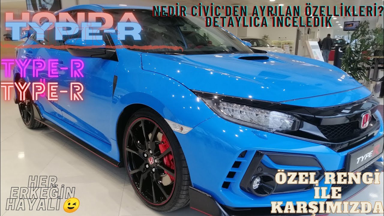 HONDA CİVİC TYPE-R GT | 🔥CANAVAR🔥 | AŞIK OLDUM DİYEBİLİRİM🤩 | YA SİZ? | TYPE-R'I SEVİYORMUSUNUZ?