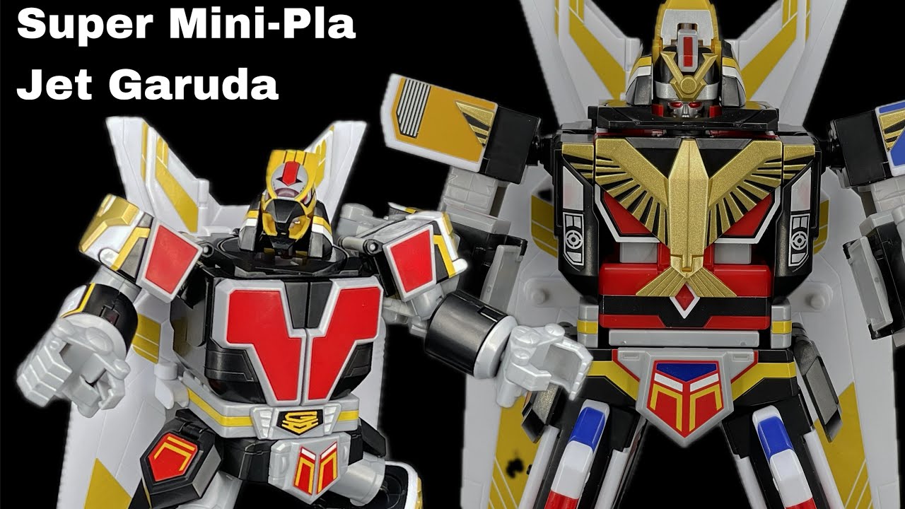 รีวิว P-BANDAI SMP ( SUPER MINIPLA ) : JET GARUDA ( GREAT ICARUS ) JETMAN ขบวนการวิหคสายฟ้า เจ็ทแมน