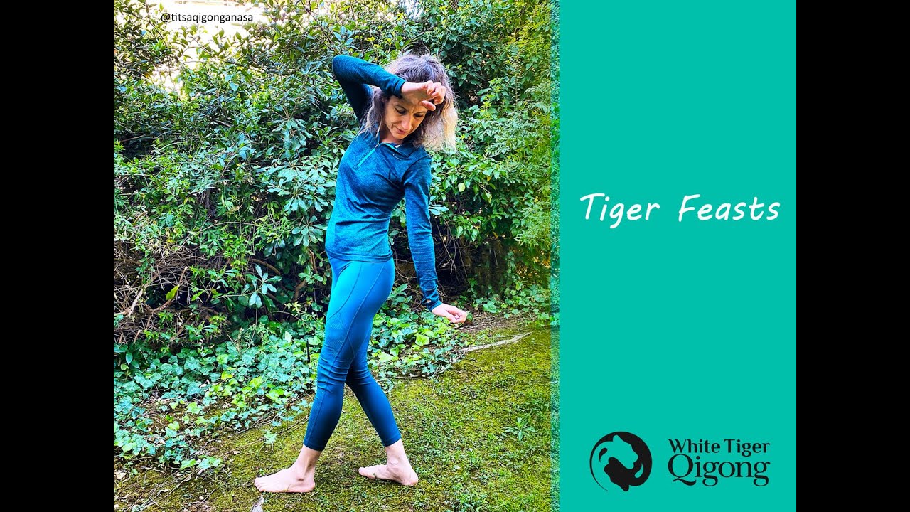 Древний тигриный цигун 🐯 для улучшения здоровья лёгких и расслабления плеч | Простое руководство