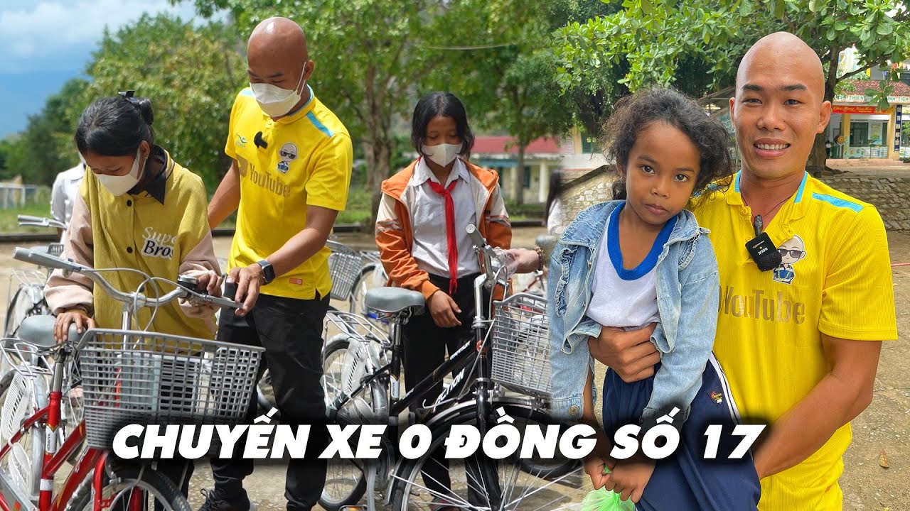 TẶNG XE ĐẠP CHO HỌC SINH MIỀN NÚI | CHUYẾN XE 0 ĐỒNG SỐ 17