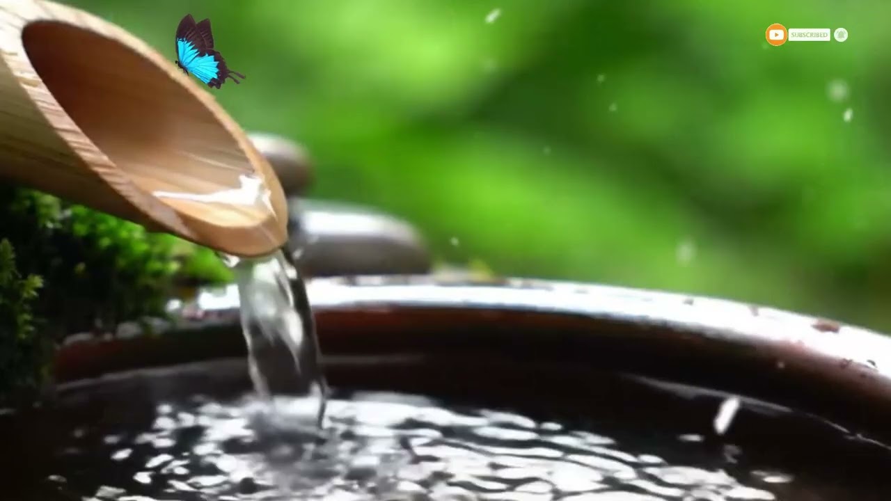 🔴Relaxation Music of Glowing Water Relieve Stress, Calm The Soul & Mind | Water Sound For Deep Sleep