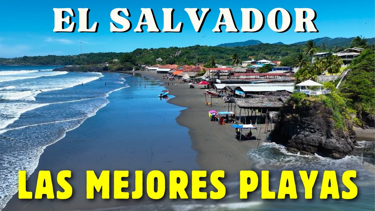 ¡PLAYA El ESTERON, El CUCO, Las FLORES y MAS para las VACACIONES! 🌊🏖️ #elsalvador #turismo