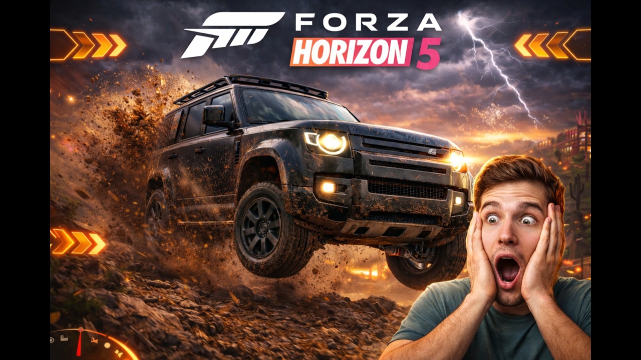 Offroading with DEFENDER in FH 5🔥