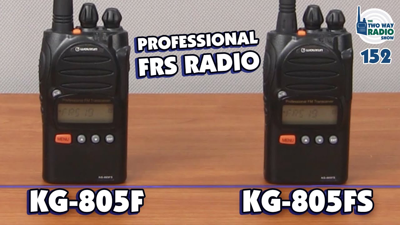 Профессиональная двухсторонняя радиосвязь Wouxun KG-805F FRS - TWRS-152