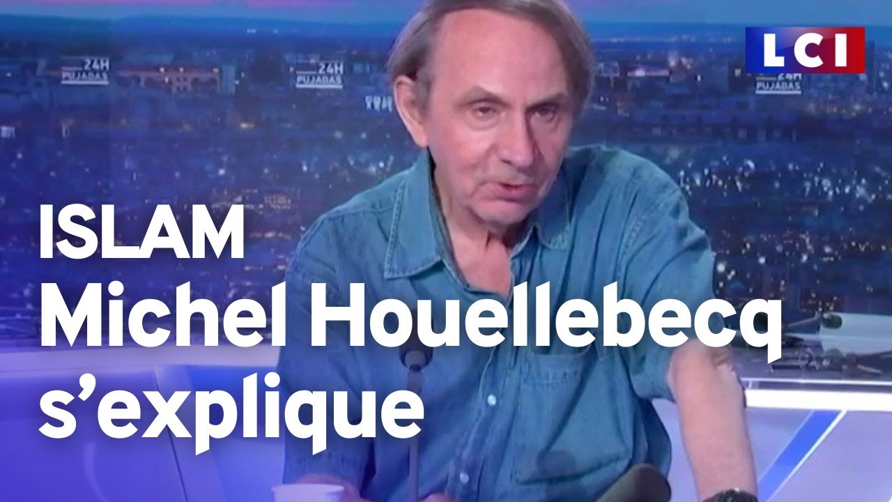 Michel Houellebecq, invité exceptionnel de David Pujadas