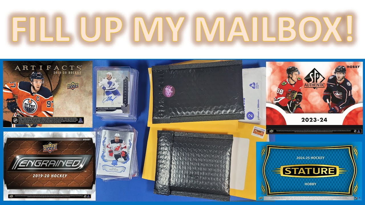 FILL UP My Mailbox PLEASE! Upper Deck Hockey Card Mail Day November 2025