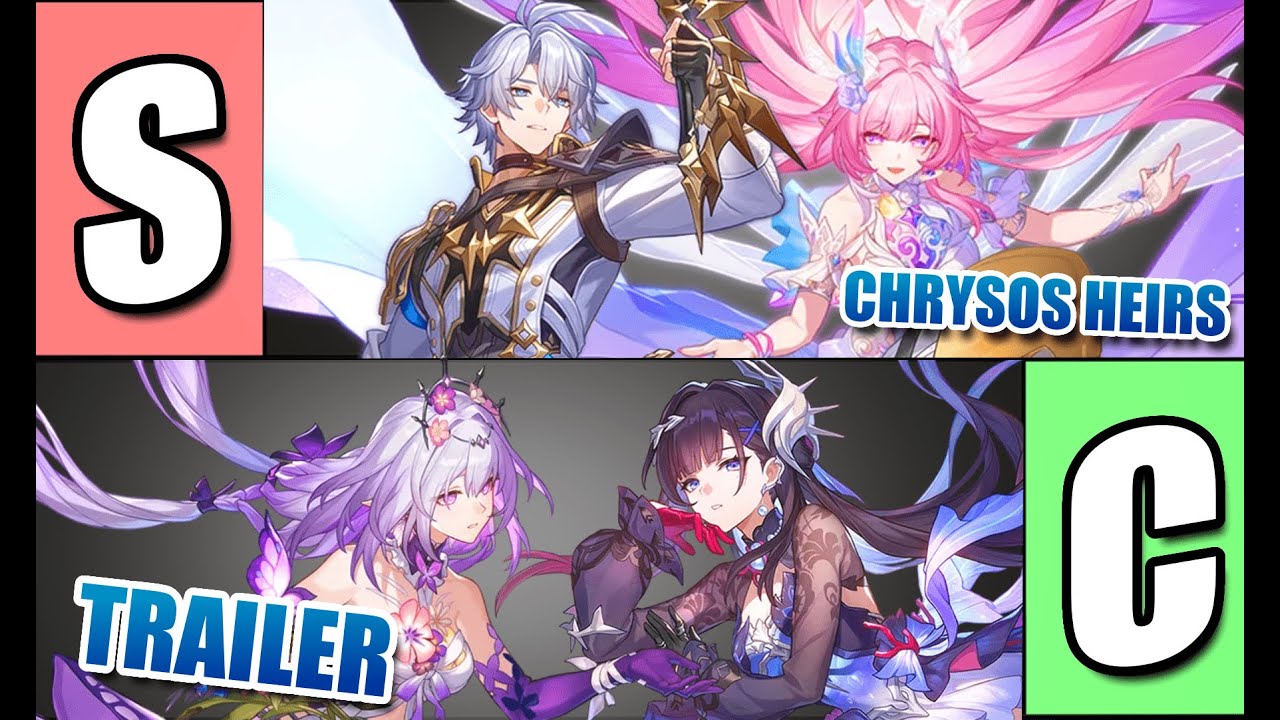 RANKING + REACTION HSR CHARACTER TRAILER ALL CHRYSOS HEIRS I (3.2 - 3.7) | Honkai: Star Rail