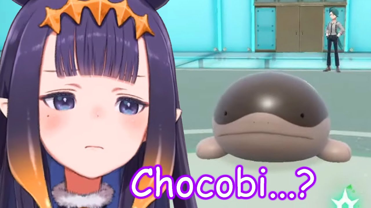 Ina has no choice but to fight Dark Chocobi【HoloEN】