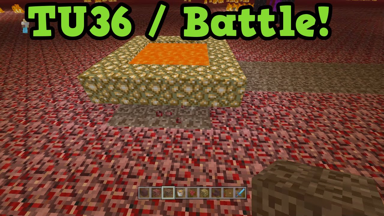 Minecraft Update: TU36 - My Plans For Battle!