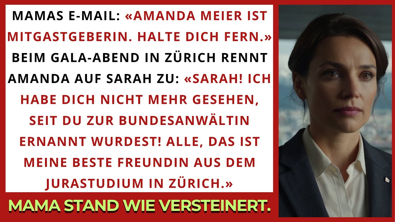 Meine Mutter warnte: «Die Frau des Nationalrats ist Mitgastgeberin» – sie war meine Kommilitonin.