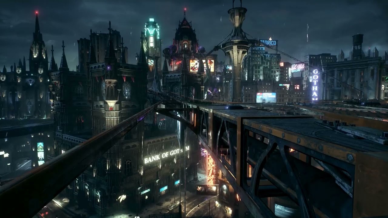Gotham City At Night (Lofi~Ambeince)