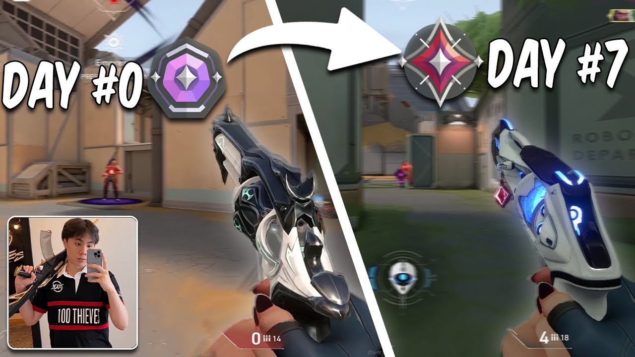 I tried 100T Cryo's AIM TRAINING routine for 1 week in Valorant