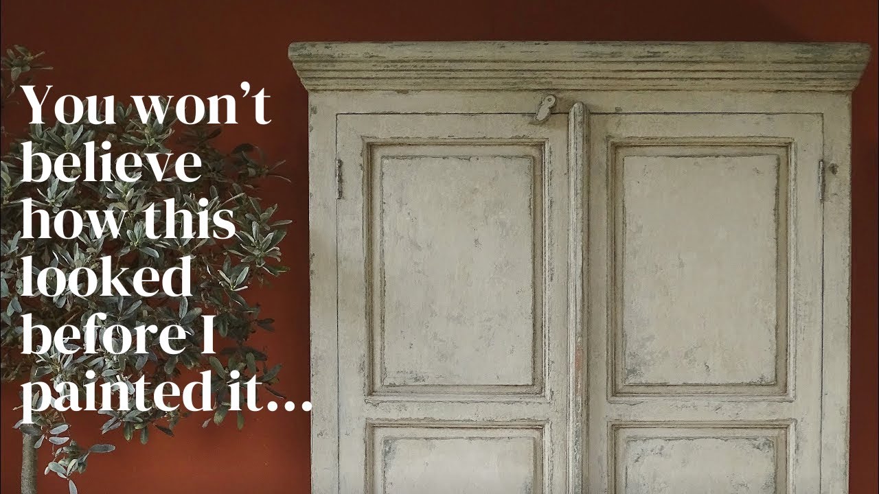 Creating my dream, armoire with chalk paint