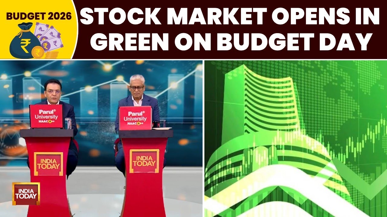 Rajdeep Sardesai on the Stock Market's Green Opening on Budget Day 2026 | India Today