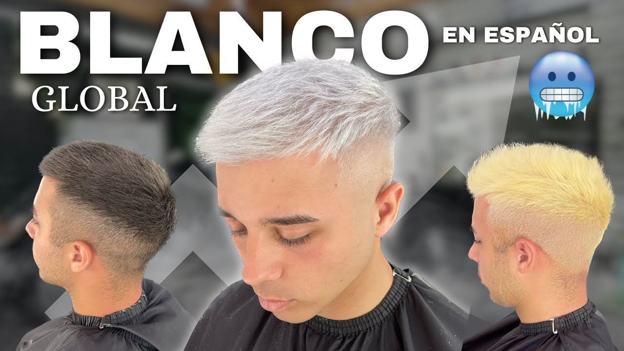 💥COMO hacer un COLOR en el CABELLO || 🎨 Blanco Global + Fórmula + Productos ! 🎁