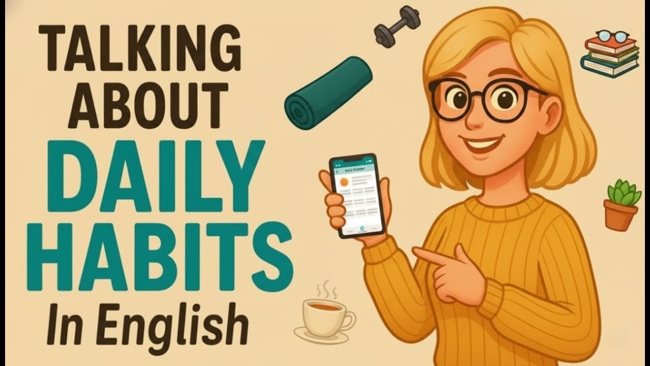 Talking About Daily Habits in English | Beginner English Podcast