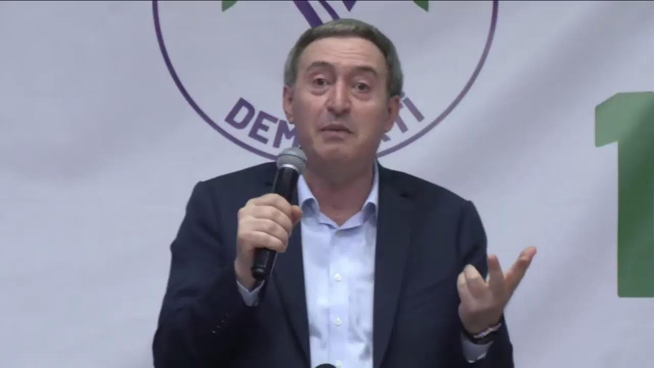 Eş Genel Başkanımız Tuncer Bakırhan, Antalya İl Kongremizde konuşuyor