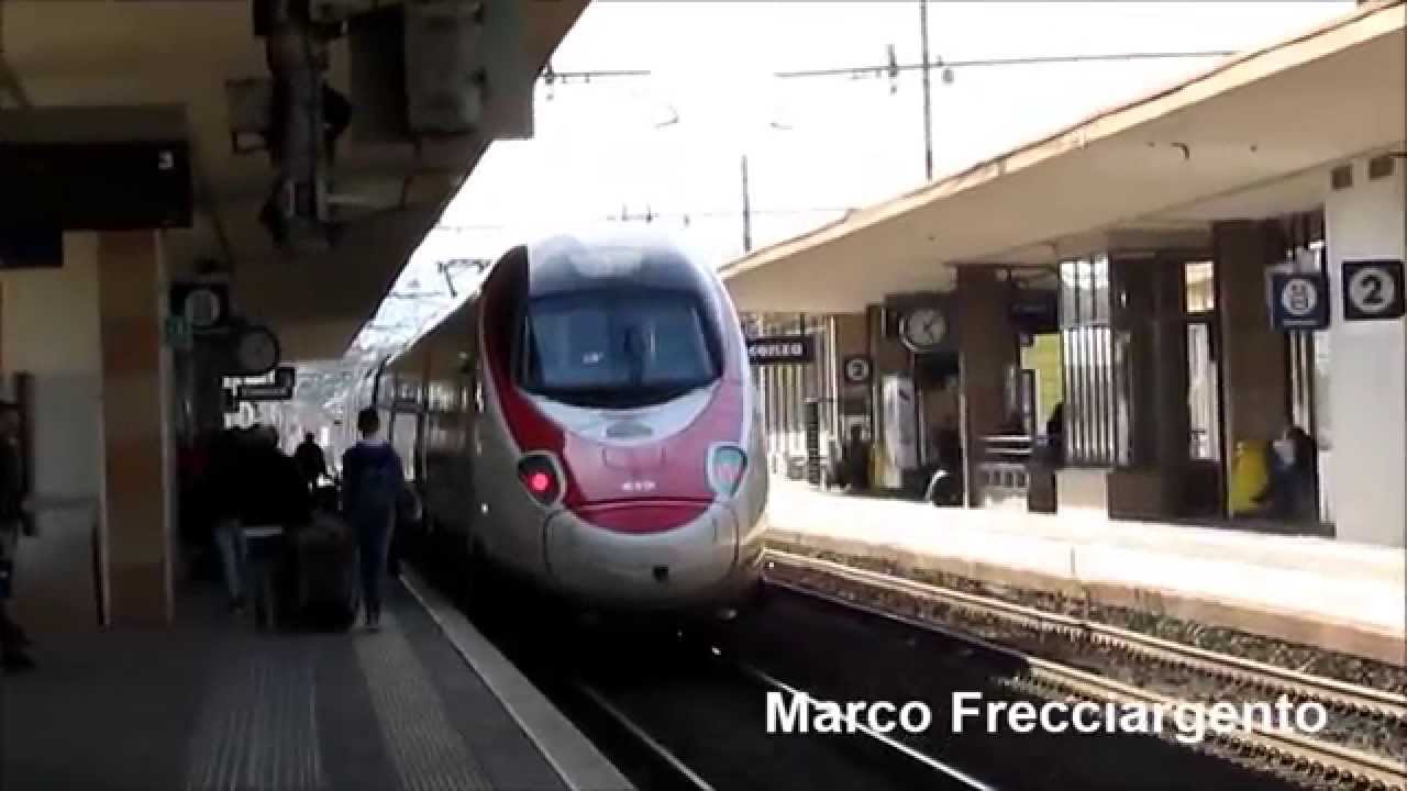Eurocity 42 in arrivo e partenza alla Stazione di Vicenza