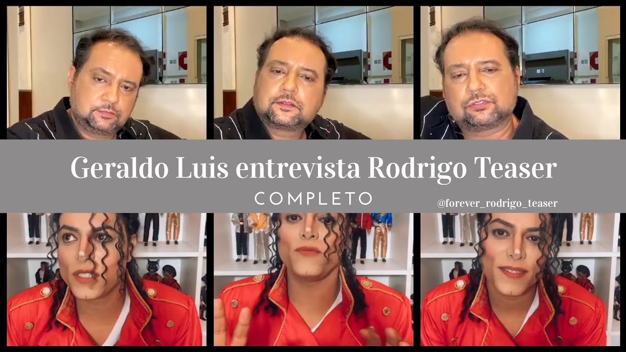 Geraldo Luis Entrevista Rodrigo Teaser (Completo) - Live Via Instagram 21.05.2020