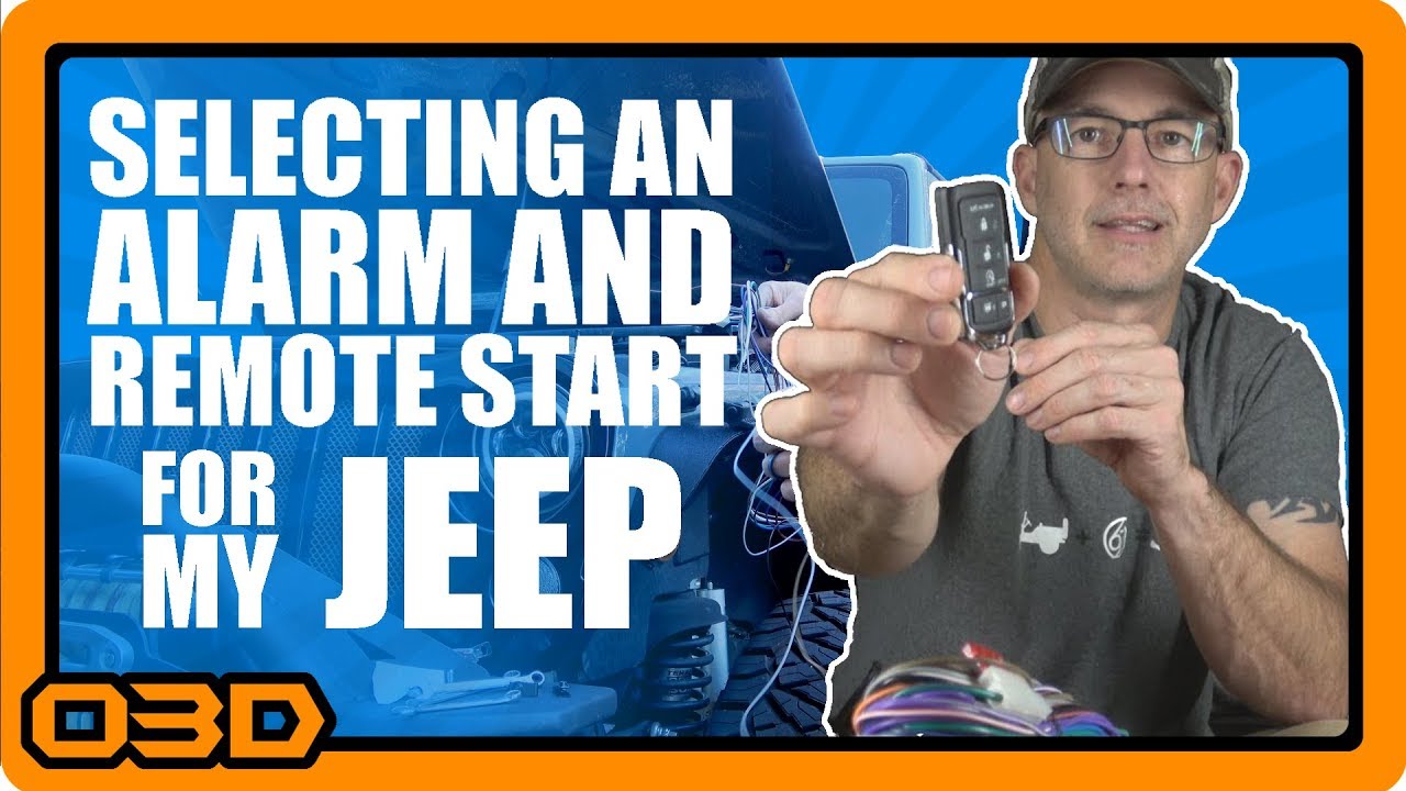 Omega Excalibur AL-1775-3DB Security Alarm System and Remote Start for my 2015 Jeep Wrangler