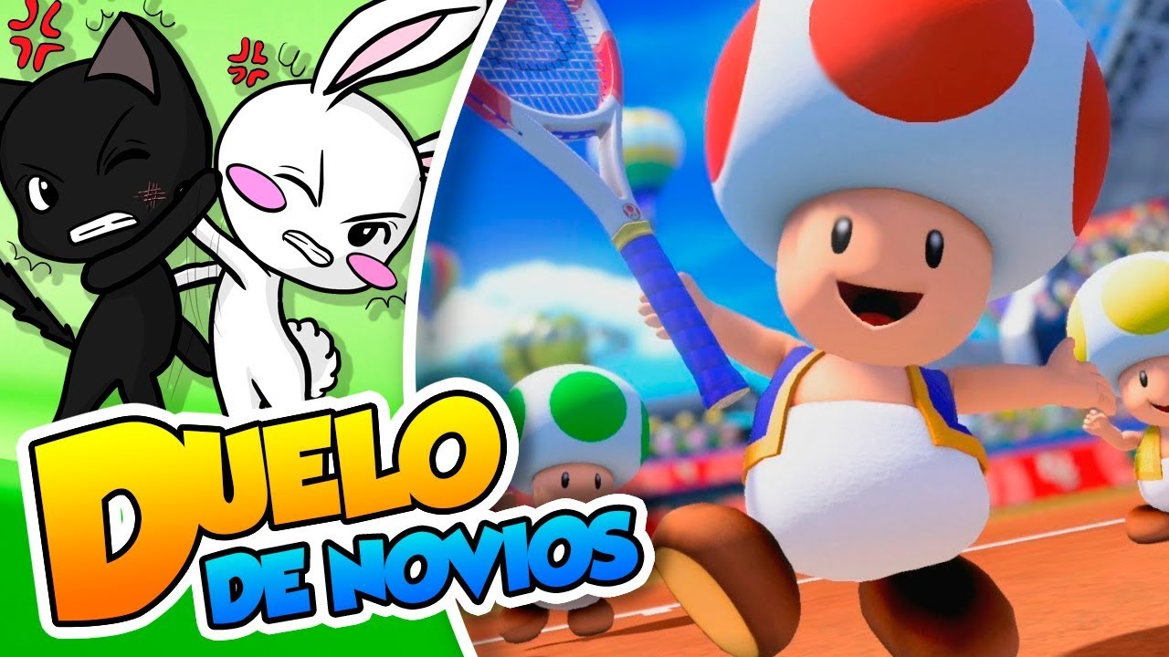 ¡Duelo de pelotas! |#101| Duelo de novios (Mario Tennis Aces) Naishys y Dsimphony