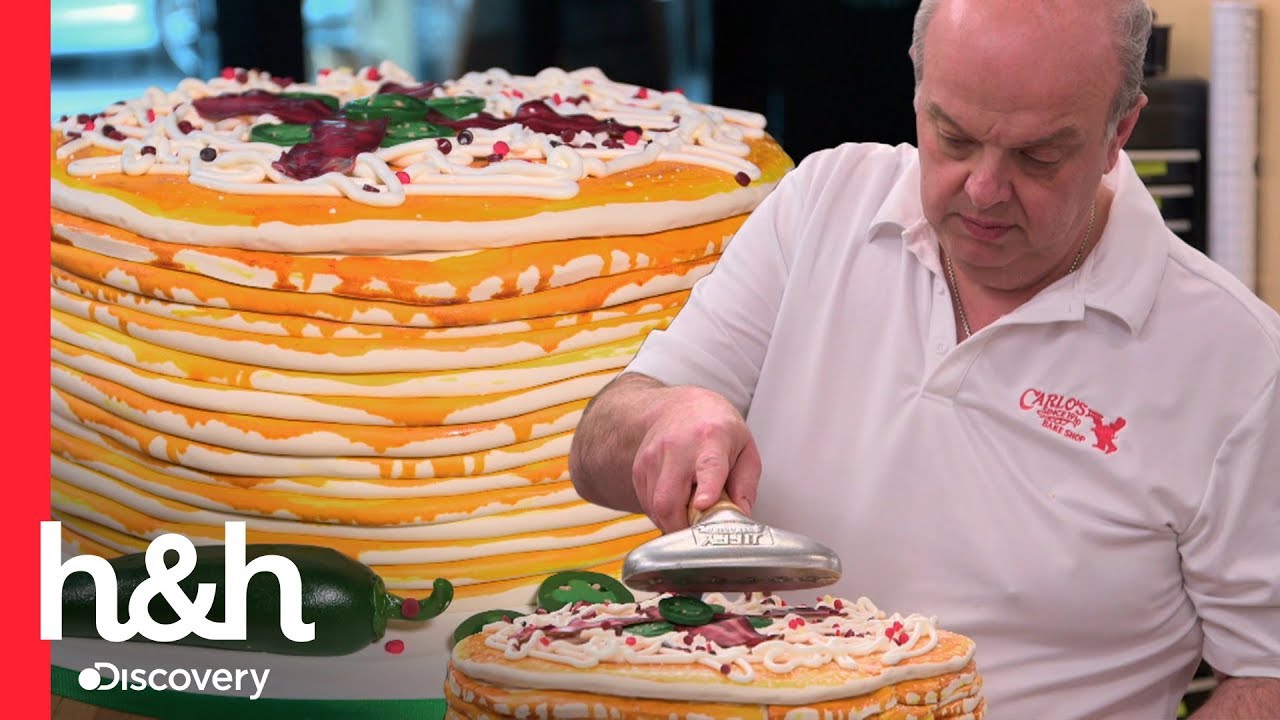 Pastel con tocino y pimienta | Cake Boss | Discovery H&H
