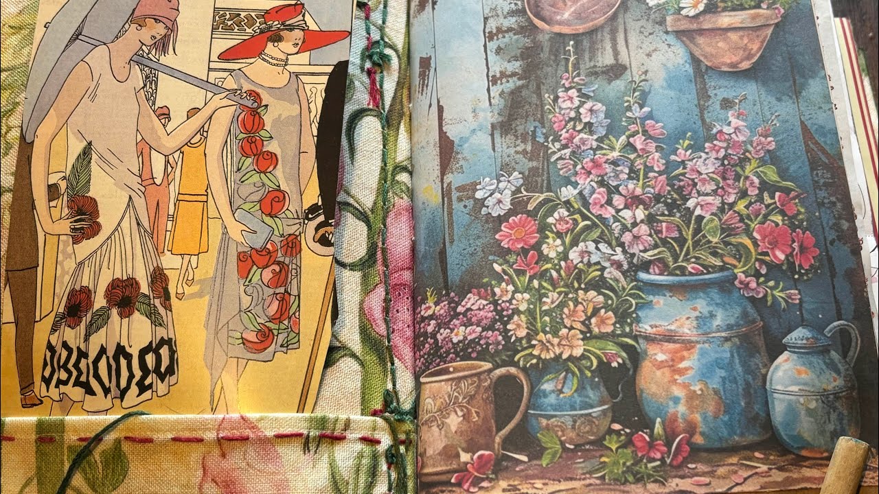 My New Summer 2025 Day Book .. June Pages Flip Through #flipthrough #garden #summer