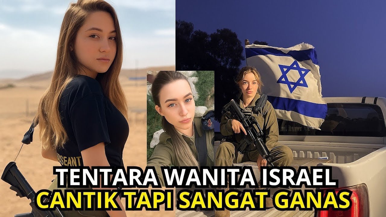JARANG DIBERITAKAN!!! Sisi Lain Tentara Wanita Israel Dalam Pasukan IDF! 