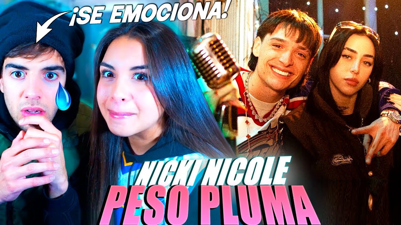 REACCION a PESO PLUMA y NICKI NICOLE - POR LAS NOCHES (remix)