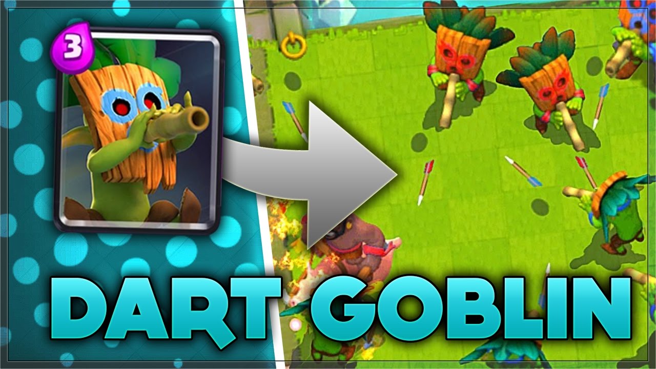 קלאש רויאל - הקלף החדש ה"דארט גובלין" | Dart Goblin |  דק חזק ואיך לשחק איתו !!!
