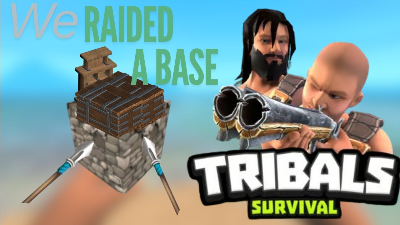Tribals.io Raid with my Buddy! (Epic Loot & Laughs) -(Tribals.io)