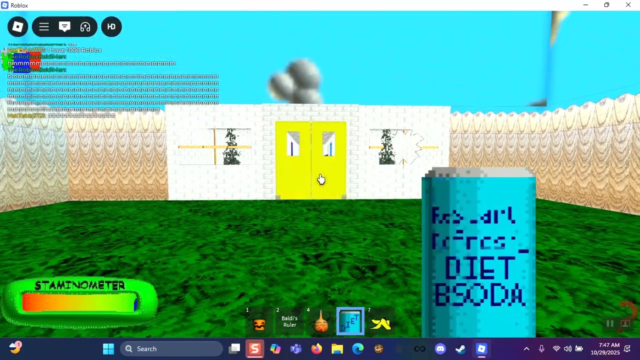 Roblox Baldi's Basics Play as Baldi Part 4