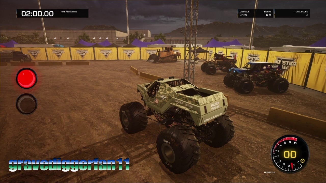 Monster Jam Steel Titans Freestyle competition 1: Las Vegas 2019!!!