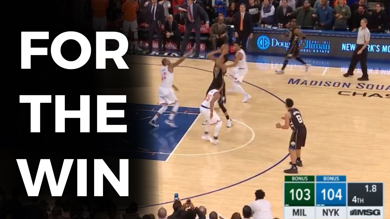 Every Giannis Antetokounmpo Game Winner