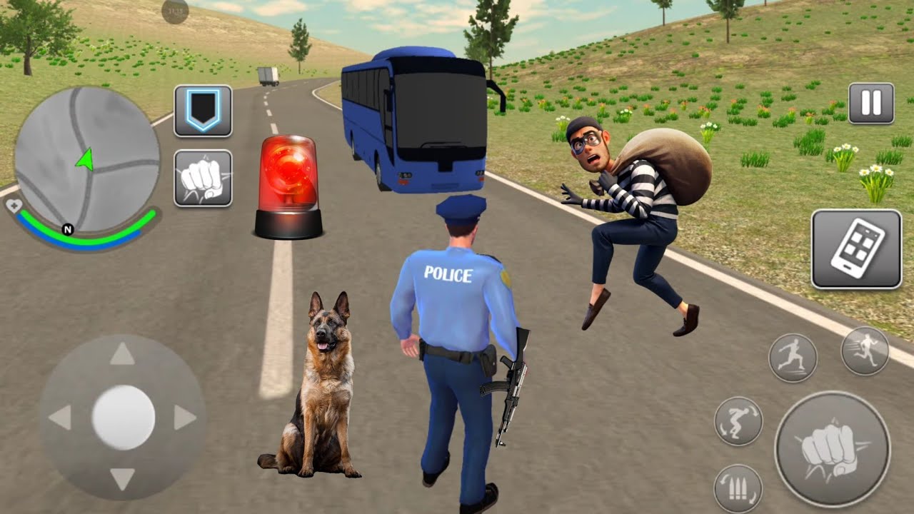 Epic Police Car Chase!  |Android Gameplay |Crime Patrol Mission 2026 👮🚔🚨